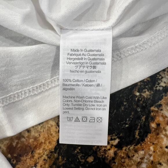 **NWT J. Crew Men's White W/Truck and Christmas Tree Graphic T-Shirt - SIZE M - Picture 6 of 7